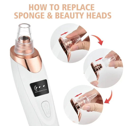 Face Vacuum Blackhead Remover Pore Cleaner